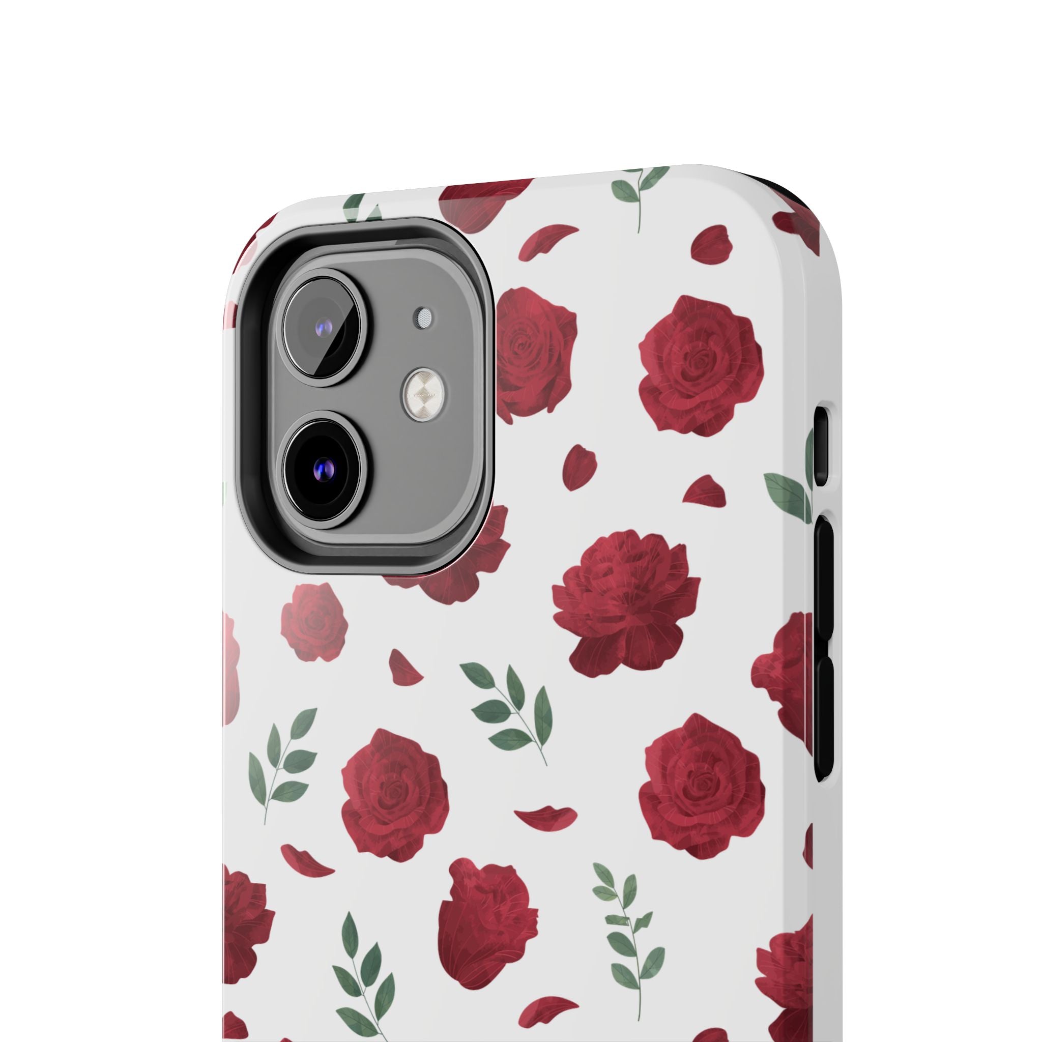 Red Rose Pattern Phone Case