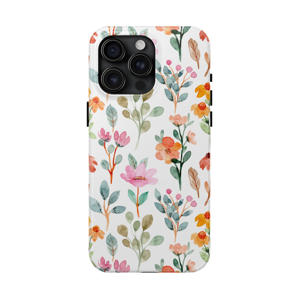 Floral Watercolor Flower Phone Case