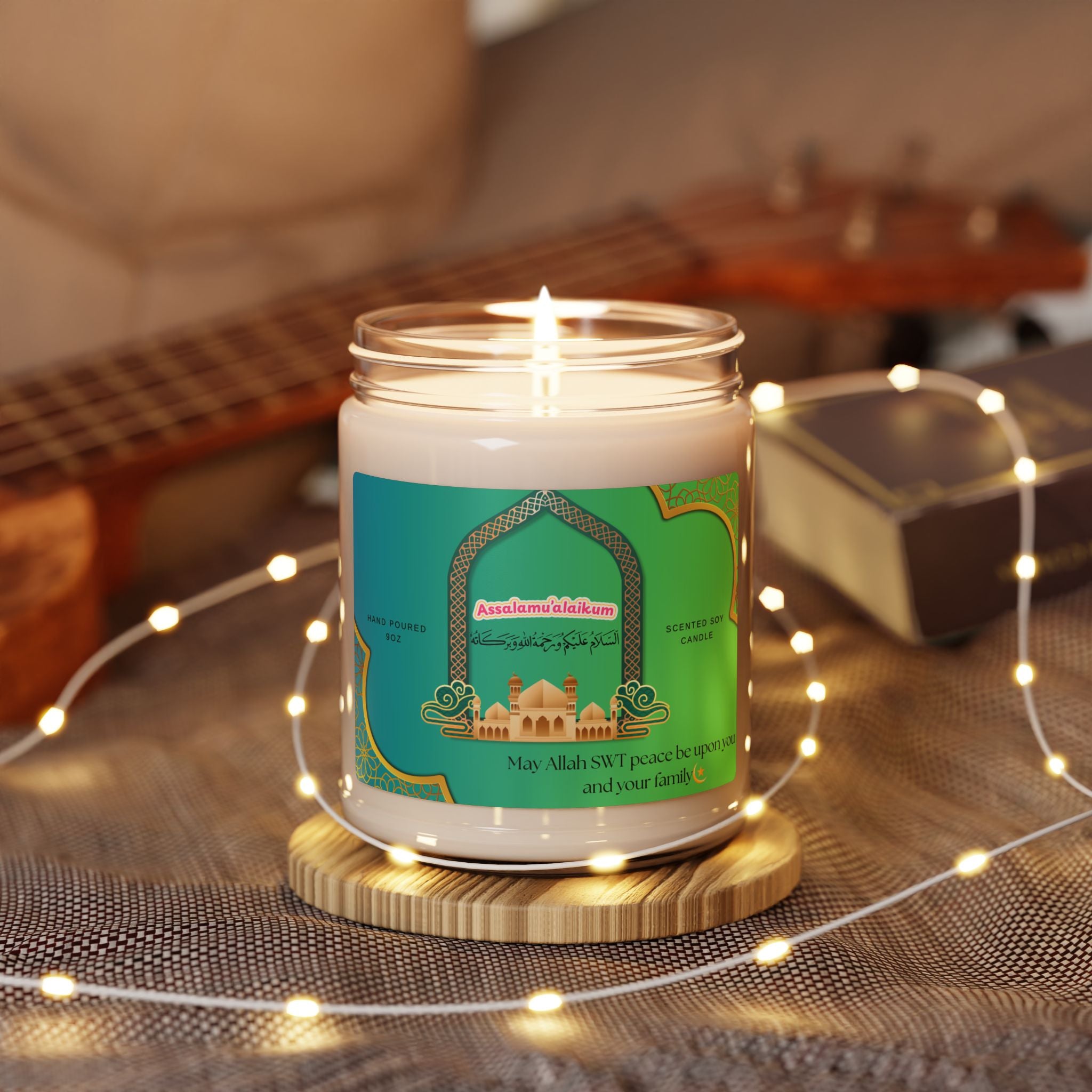 Islamic Scented Soy Candle — 9oz Jar
