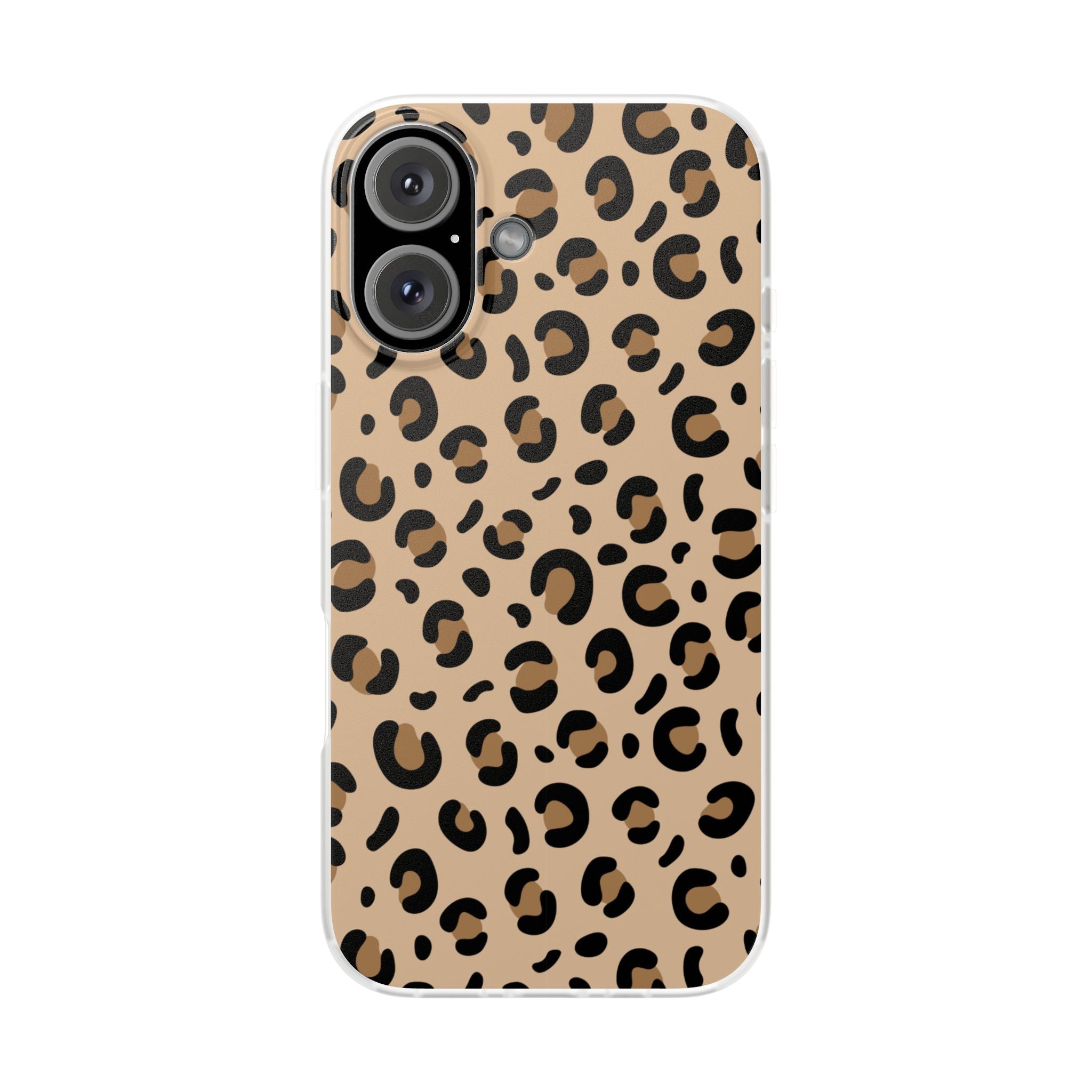 Leopard Print Slim Flexi Phone Case