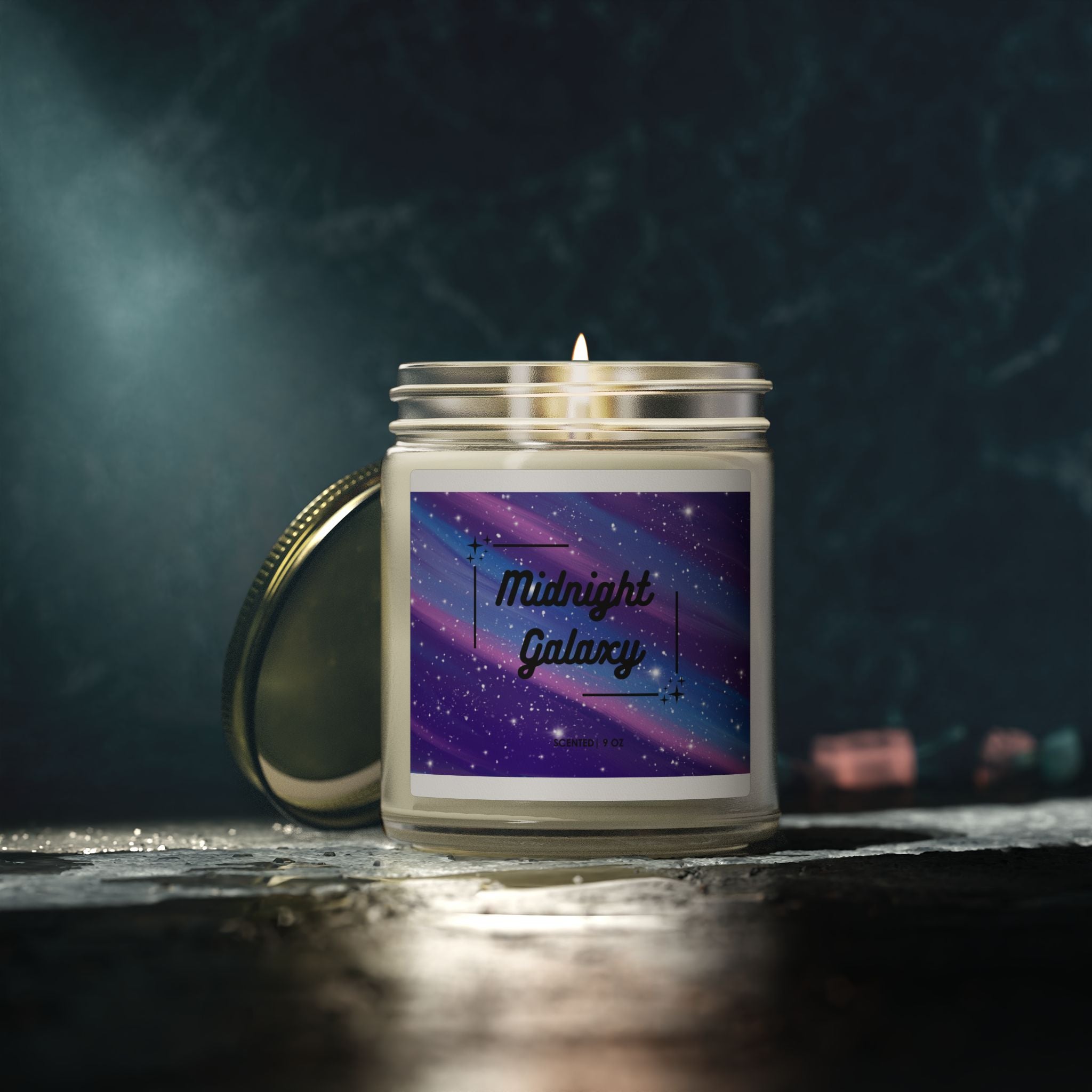Midnight Galaxy- 9oz Scented Candle