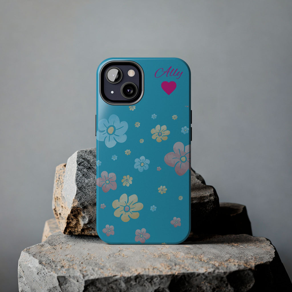 Customizable Daisy Pattern Phone Case