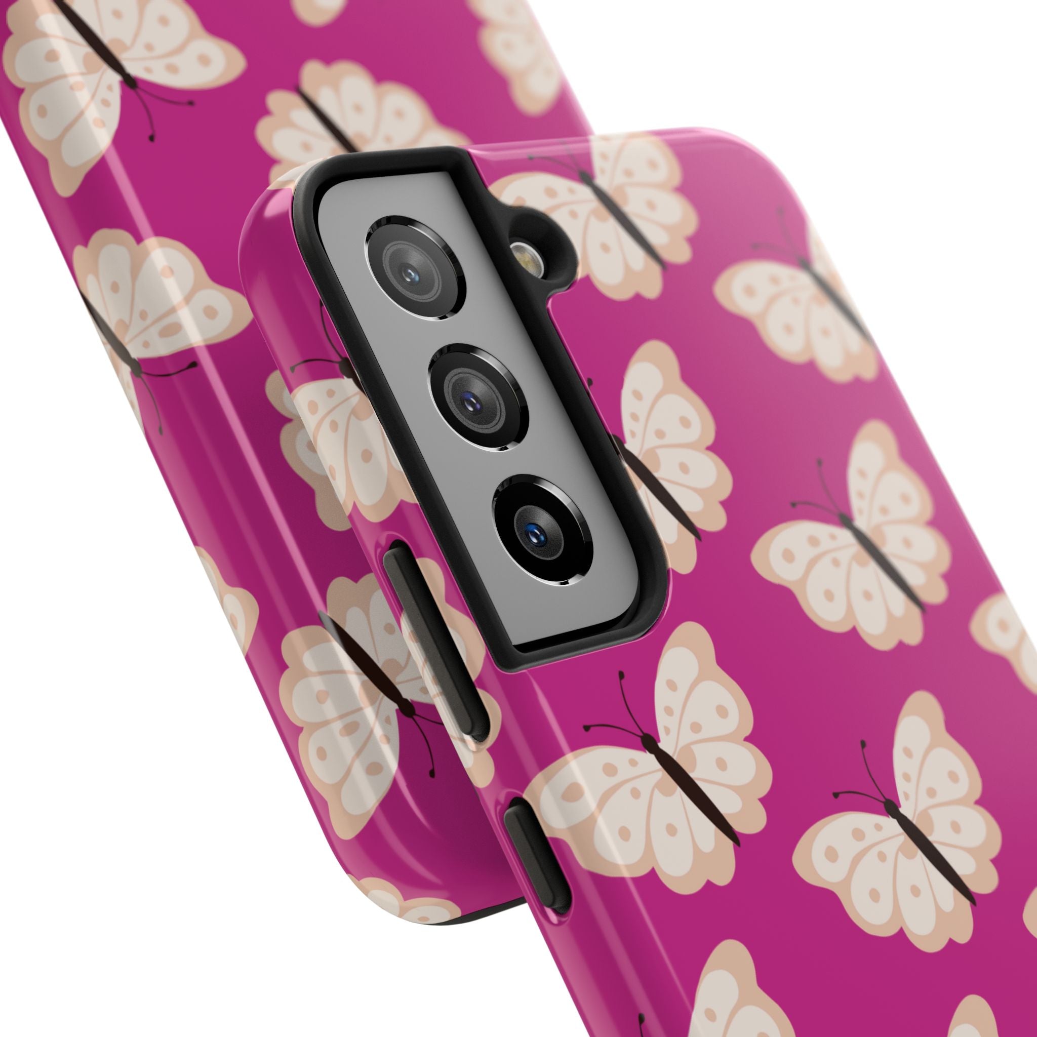 Pink Butterfly Phone Case