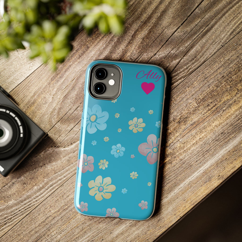 Customizable Daisy Pattern Phone Case