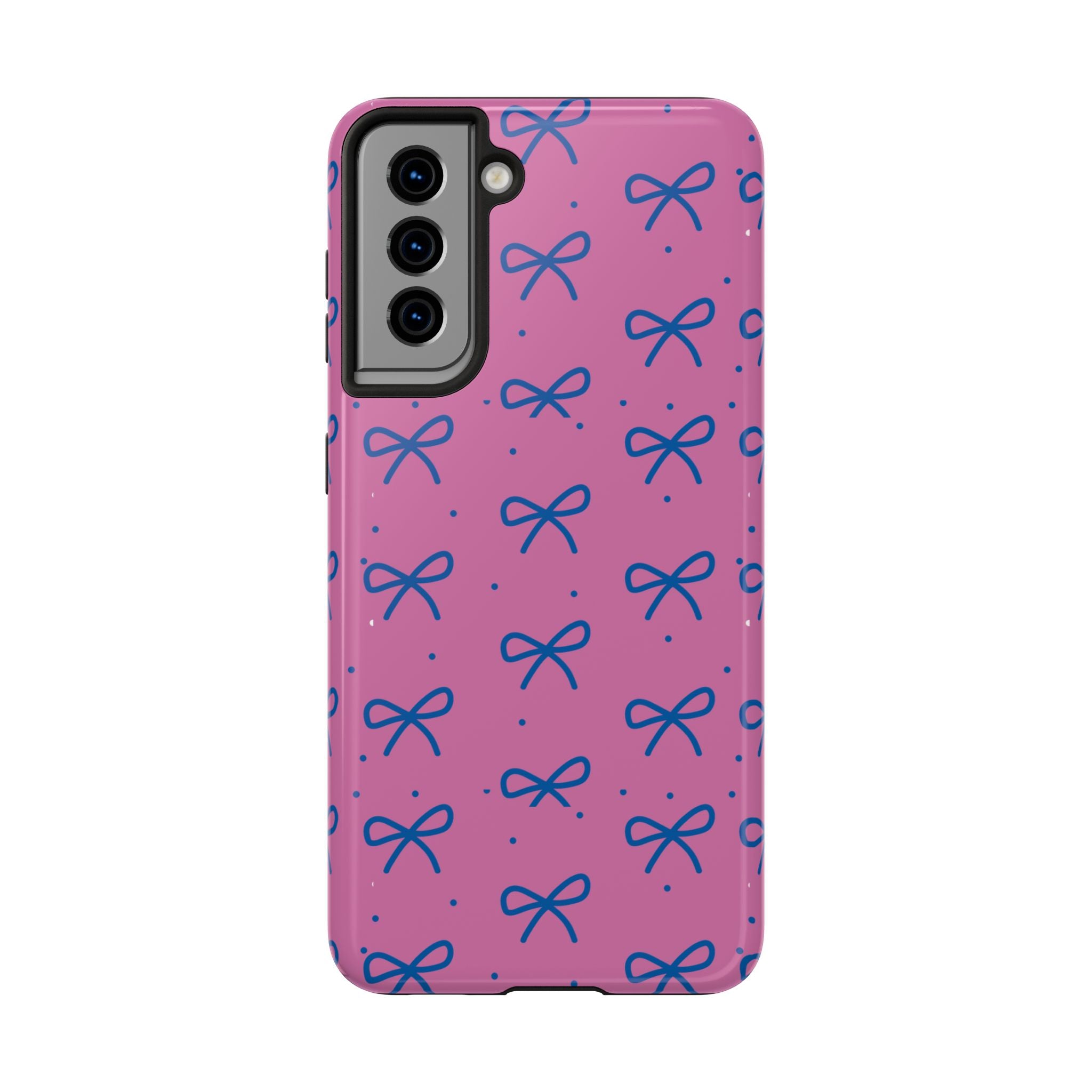 Cute Purple Bow Pattern Phone Case